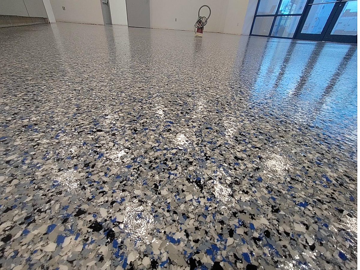 Flake Epoxy project in Colorado — photo 1