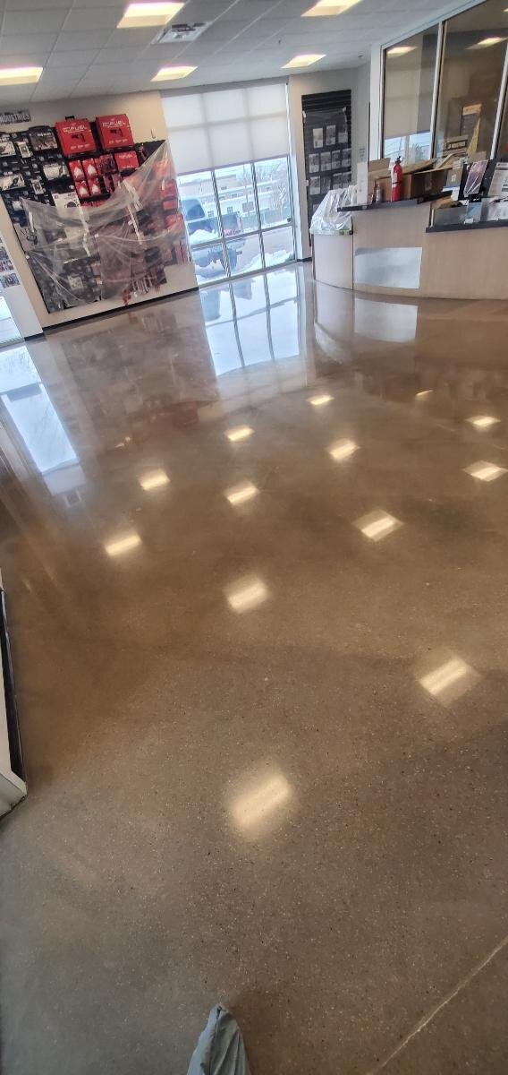 Polished Concrete project in Colorado — photo 13